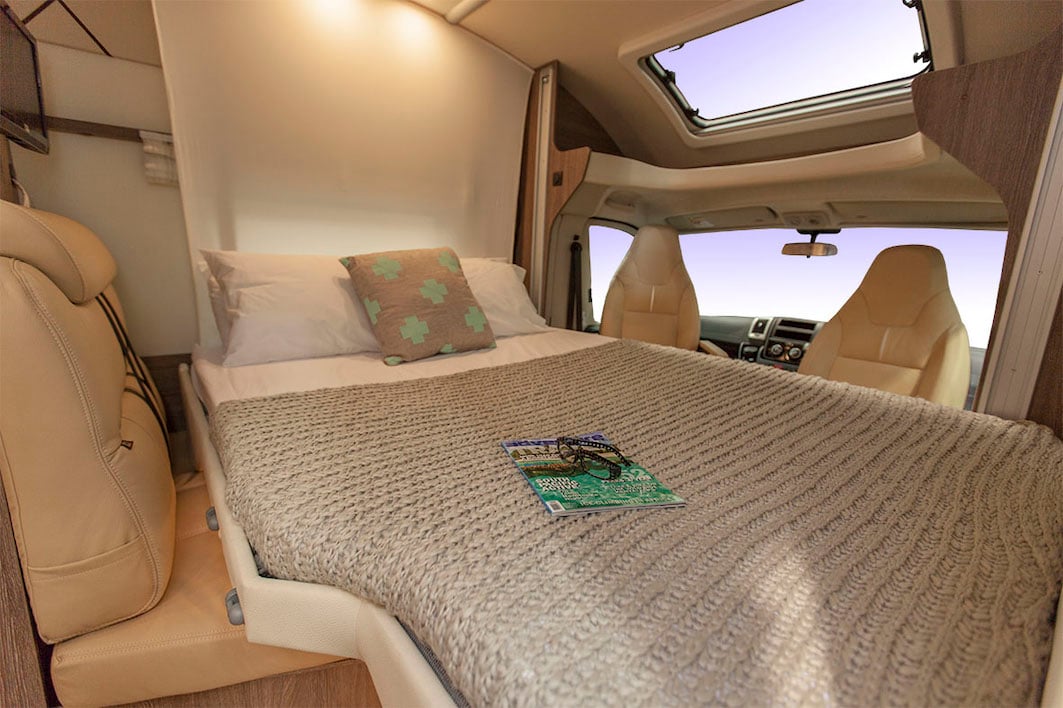 Bürstner’s Innovative Drop Down Bed